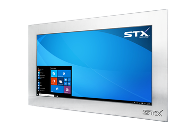 X7518-EX-RT Industrial Panel Extender Monitor with Resistive Touch Screen