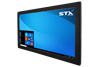 X7322-EX-RT Industrial Panel Monitor - Matte Black Finish