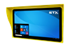 X7600 Industrial Panel Monitor - Safety Yellow Finish